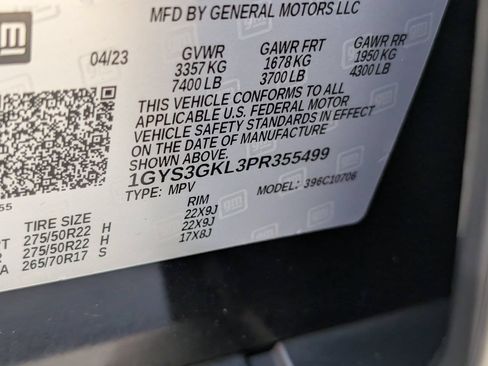 Used 2023 Cadillac Escalade Sport Platinum w/ LPO, ONYX Package RWD image 31