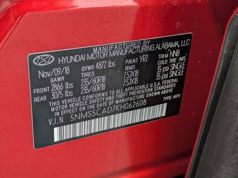 Used 2019 Hyundai Santa Fe Limited AWD/4WD image 22