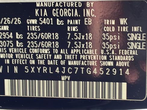 New 2026 Kia Sorento S FWD image 39