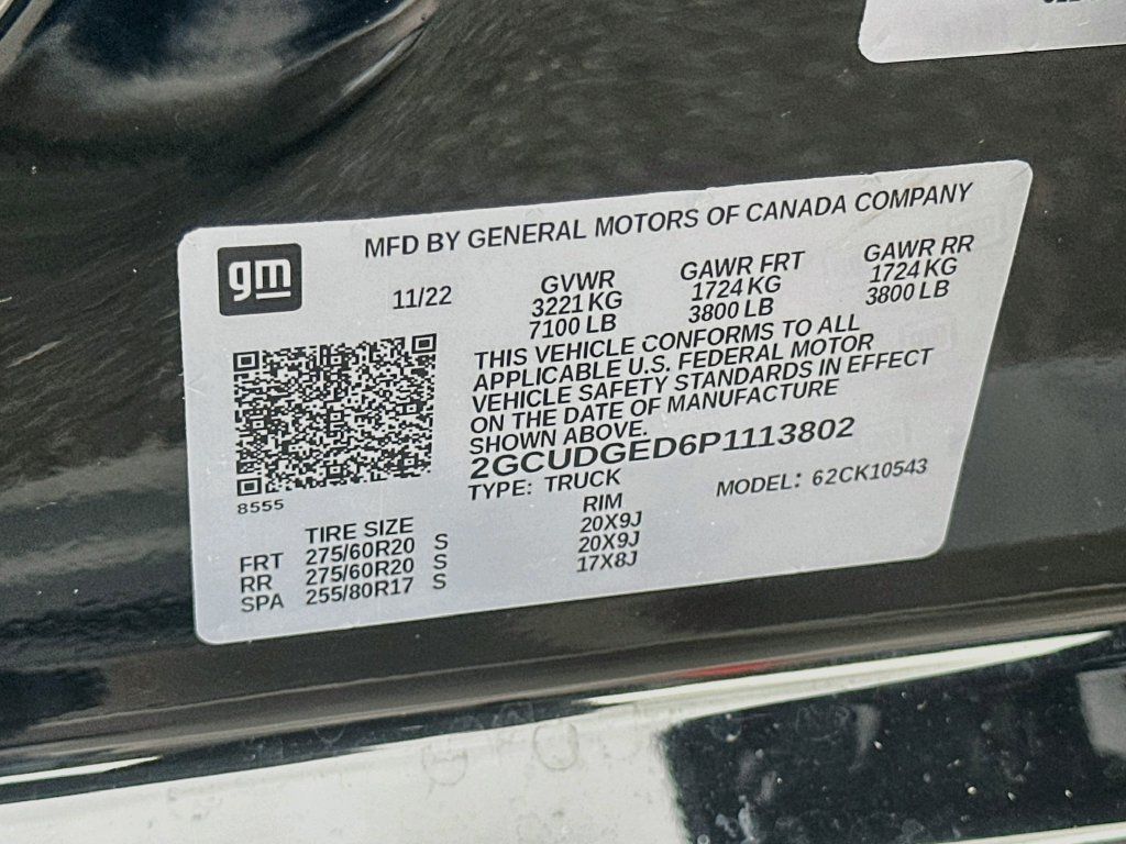 Used 2023 Chevrolet Silverado 1500 LTZ w/ LTZ Premium Package AWD/4WD image 32