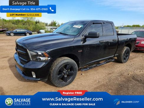 Used 2015 RAM 1500 Express w/ Black Ram 1500 Express Group AWD/4WD image 1