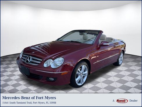 Used 2008 Mercedes-Benz CLK 350 Cabriolet image 1