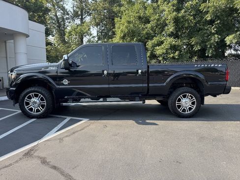 Used 2014 Ford F350 Platinum w/ FX4 Off-Road Package AWD/4WD image 2