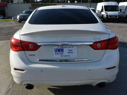 Used 2017 INFINITI Q50 Red Sport 400 AWD/4WD image 7