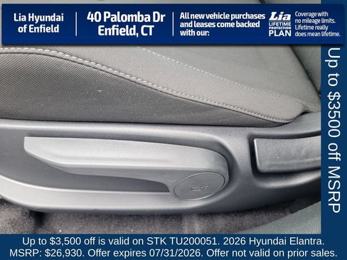 New 2026 Hyundai Elantra SEL Sport Premium FWD image 12