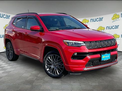 Used 2022 Jeep Compass Limited w/ (RED) Package AWD/4WD image 1