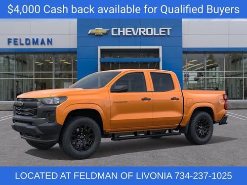 New 2026 Chevrolet Colorado W/T w/ WT Custom Package AWD/4WD image 2