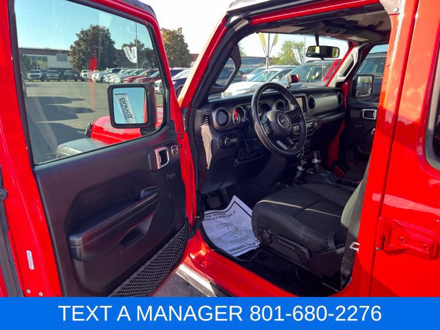 Used 2021 Jeep Wrangler Unlimited Sport AWD/4WD image 11