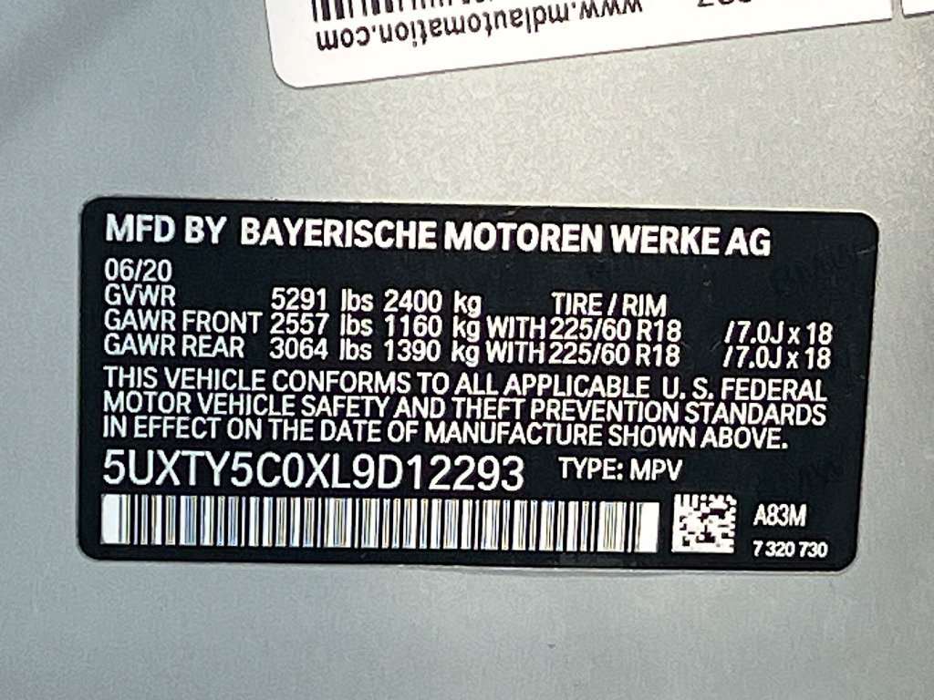 Used 2020 BMW X3 xDrive30i w/ Convenience Package AWD/4WD image 33