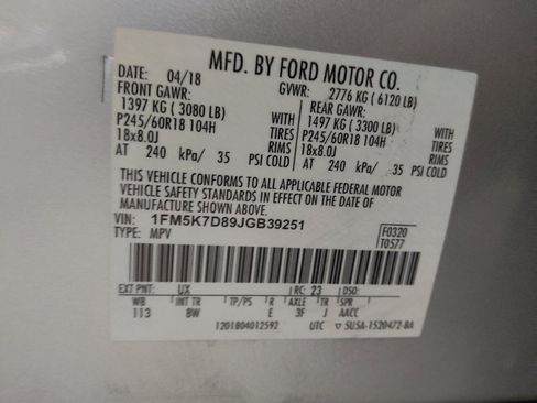 Used 2018 Ford Explorer XLT FWD image 33
