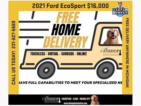 Used 2021 Ford EcoSport SE FWD image 1