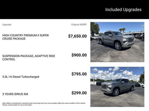 New 2026 Chevrolet Silverado 1500 High Country AWD/4WD image 14