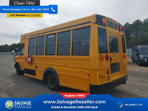 Used 2012 Chevrolet Express 3500 Extended w/ School Bus Package RWD image 4