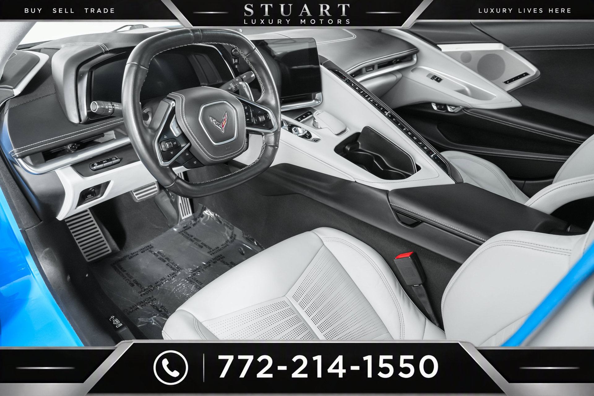 Used 2021 Chevrolet Corvette Stingray Premium Cpe w/ Z51 Performance Package RWD image 10