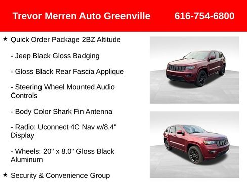 Used 2020 Jeep Grand Cherokee Altitude AWD/4WD image 25