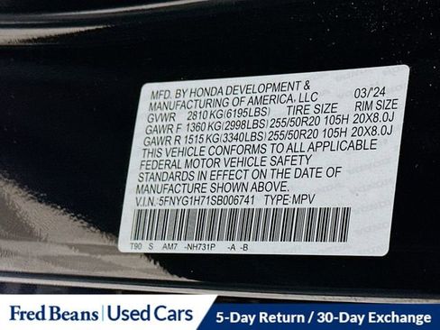 Used 2025 Honda Pilot Touring image 35