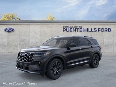 New 2025 Ford Explorer Platinum