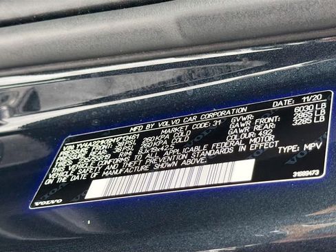 Used 2021 Volvo XC90 T6 Momentum image 32