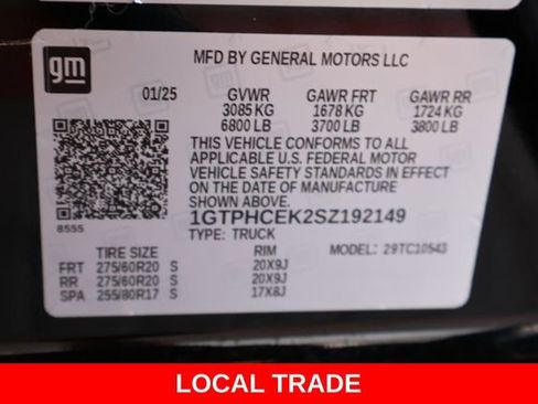 Used 2025 GMC Sierra 1500 Elevation RWD image 30
