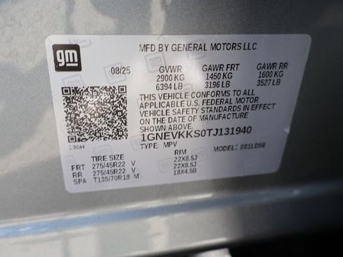 Used 2026 Chevrolet Traverse High Country w/ LPO, Floor Liner Package AWD/4WD image 56