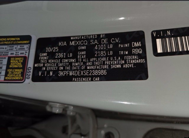 Certified 2025 Kia K4 EX FWD image 13