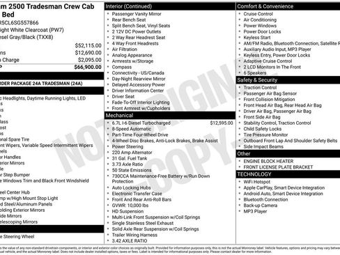 Used 2025 RAM 2500 Tradesman image 7