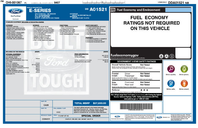 Used 2013 Ford E-350 and Econoline 350 XLT RWD image 12