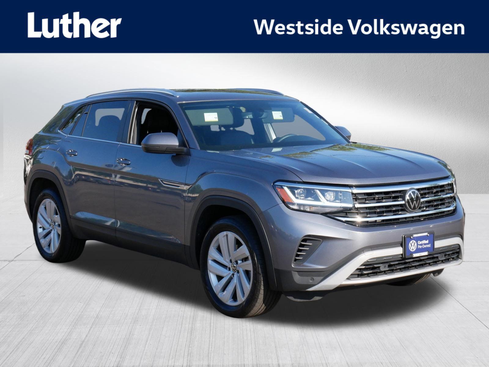Certified 2023 Volkswagen Atlas Cross Sport SE w/ Panoramic Sunroof Package AWD/4WD image 1