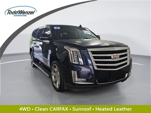 Certified 2017 Cadillac Escalade ESV Premium Luxury AWD/4WD image 1
