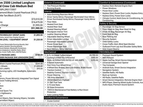Used 2024 RAM 2500 Limited w/ Towing Technology Group AWD/4WD image 39