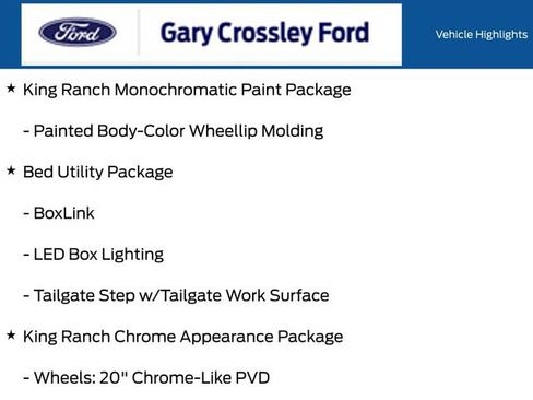 Certified 2023 Ford F150 King Ranch w/ Equipment Group 601A High image 7