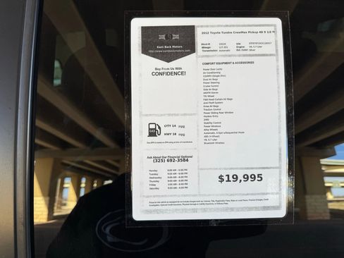 Used 2012 Toyota Tundra 2WD CrewMax image 34