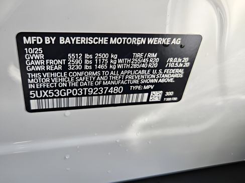 New 2026 BMW X3 xDrive30i w/ Convenience Package AWD/4WD image 26