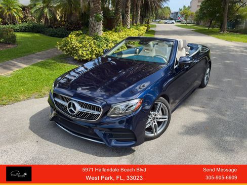 Used 2018 Mercedes-Benz E 400 Cabriolet w/ Premium 2 Package image 1
