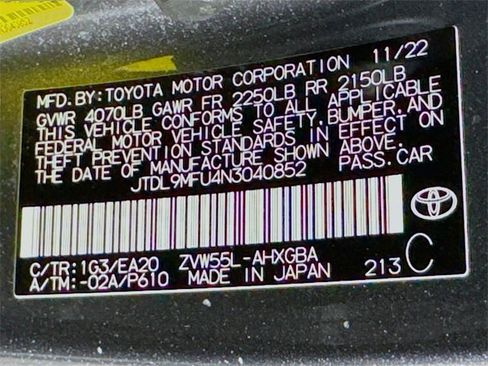Used 2022 Toyota Prius XLE image 16