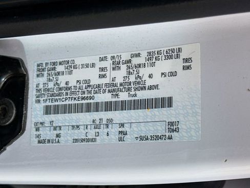 Used 2015 Ford F150 XLT w/ Equipment Group 301A Mid image 29