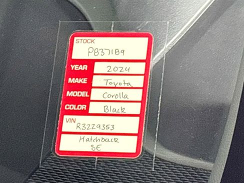 Used 2024 Toyota Corolla SE FWD image 24