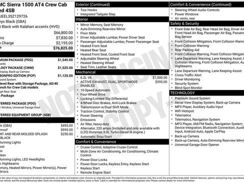 Used 2025 GMC Sierra 1500 AT4 w/ AT4 Premium Package AWD/4WD image 45