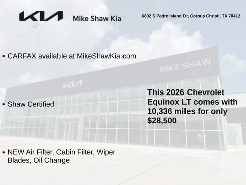 Used 2026 Chevrolet Equinox LT FWD image 3