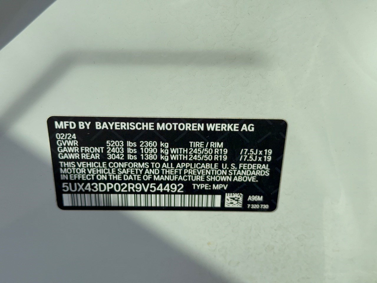 Used 2024 BMW X3 sDrive30i RWD image 31