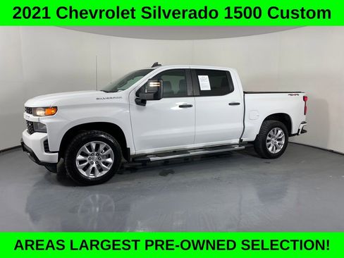 Used 2021 Chevrolet Silverado 1500 Custom w/ Custom Max Trailering Package image 3