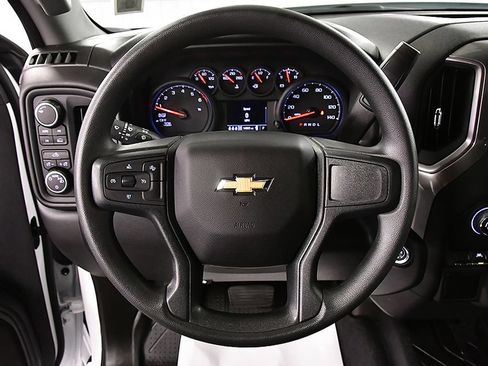 Used 2025 Chevrolet Silverado 1500 Custom w/ Turbomax Blackout Package AWD/4WD image 21