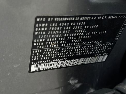 Used 2024 Volkswagen Taos S image 34