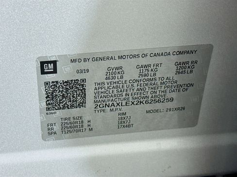 Used 2019 Chevrolet Equinox LT image 39