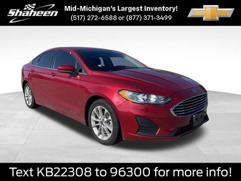 Used 2020 Ford Fusion SE FWD image 1