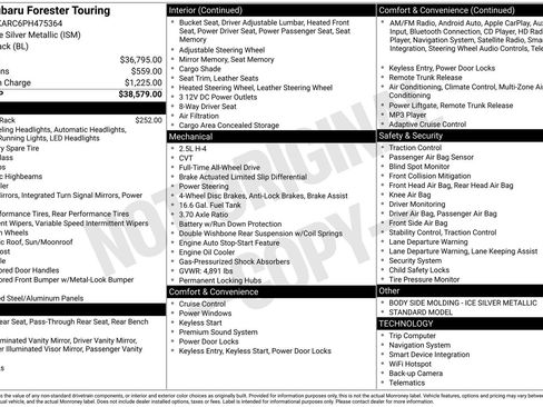 Used 2023 Subaru Forester Touring image 17