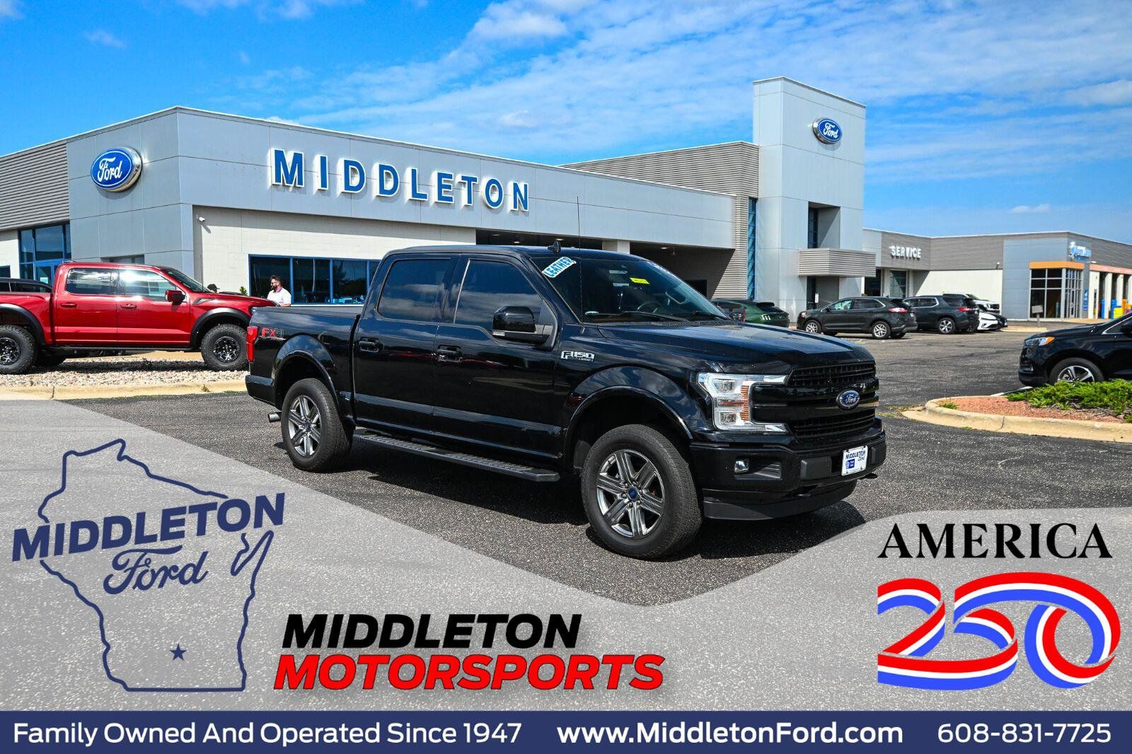 Certified 2018 Ford F150 Lariat w/ Equipment Group 502A Luxury AWD/4WD image 1