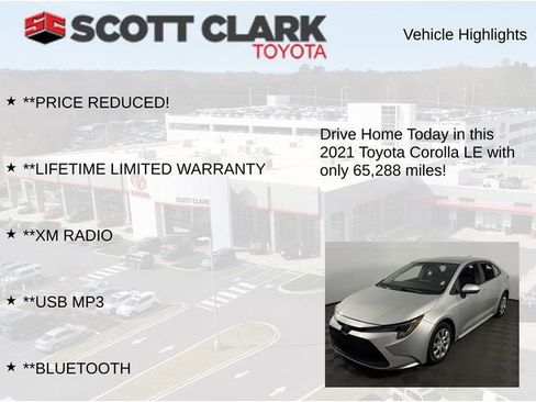 Used 2021 Toyota Corolla LE FWD image 12