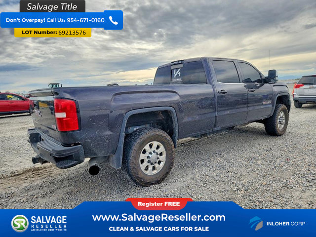 Used 2015 GMC Sierra 3500 SLT w/ Duramax Plus Package AWD/4WD image 4