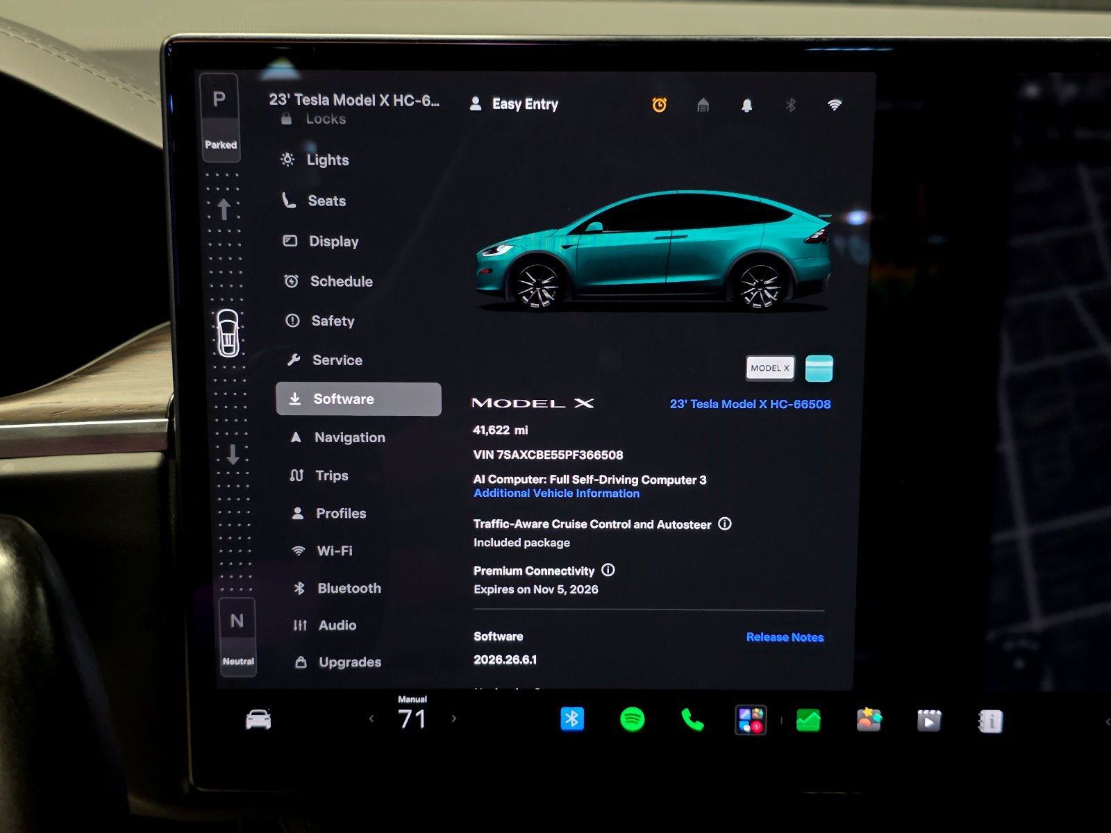 Used 2023 Tesla Model X AWD/4WD image 5